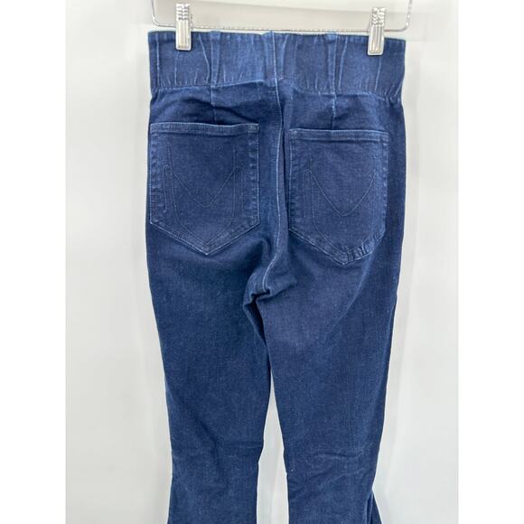 Show Me Your Mumu Berkeley Bell Bottoms Flared Distressed Jeans High Rise Small - Picture 9 of 13